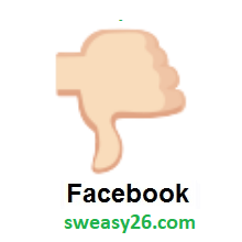 Thumbs Down: Light Skin Tone on Facebook 2.0