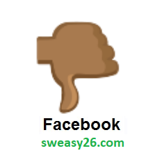 Thumbs Down: Medium-Dark Skin Tone on Facebook 2.0
