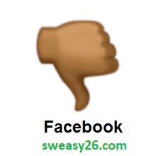 Thumbs Down: Medium-Dark Skin Tone on Facebook 3.0