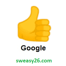 Thumbs Up on Google Android 8.0