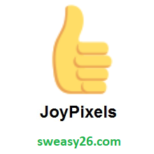Thumbs Up on JoyPixels 2.1
