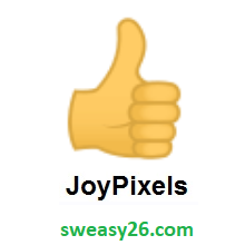 Thumbs Up on JoyPixels 4.0