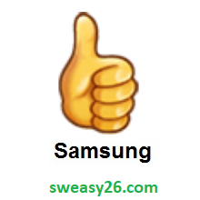 Thumbs Up on Samsung Experience 9.0