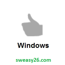 Thumbs Up on Microsoft Windows 8.1