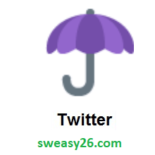 Umbrella on Twitter Twemoji 2.7