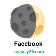 Waxing Crescent Moon on Facebook 2.0