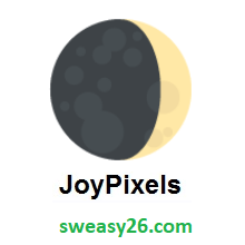 Waxing Crescent Moon on JoyPixels 2.0