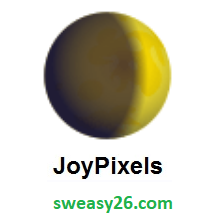 Waxing Crescent Moon on JoyPixels 4.0