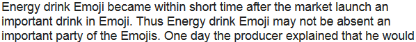 Story: Energy Drink Emoji