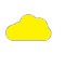 Emoji Cloud Yellow