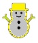 Snow Man Gray Emoji