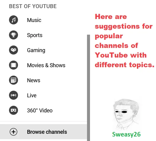 Browse Channels
